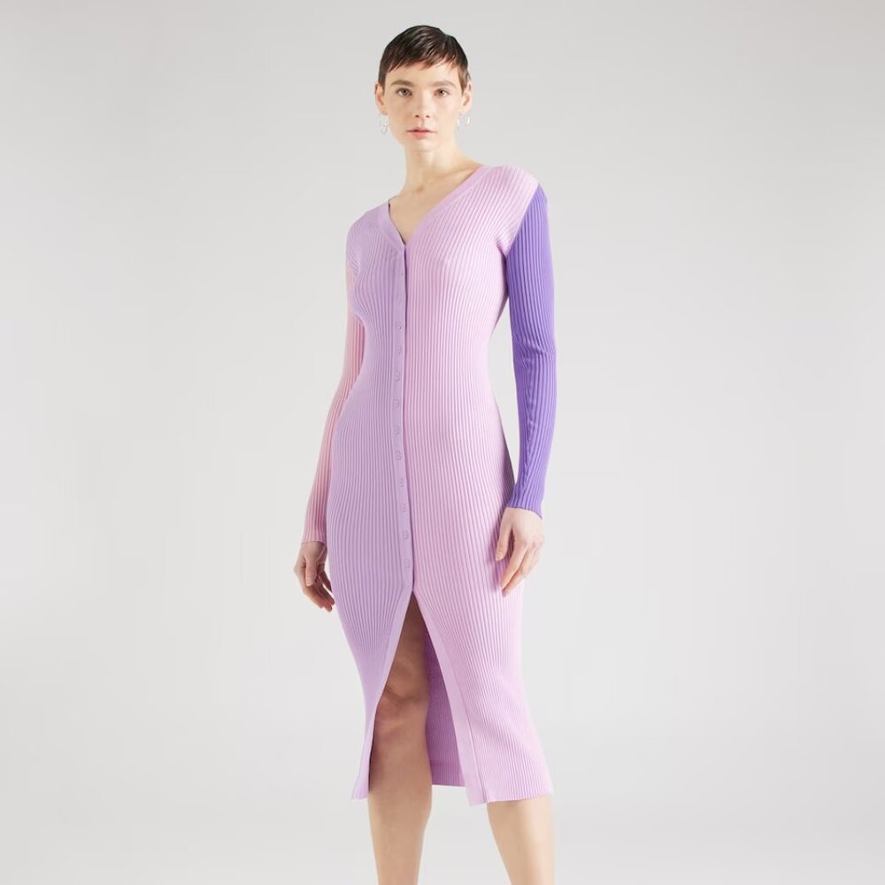 Staud Shoko Colorblock Dress